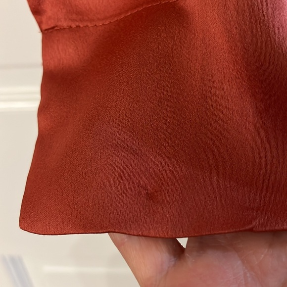 Chico’s Rust Color Polyester Top - Picture 7 of 10